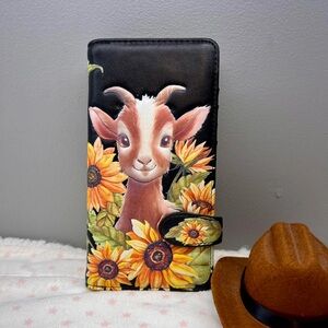 Woman’s Wallet Large ; Goat